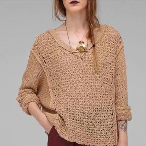 Free People Laguna Coast Knit Sweater Size S